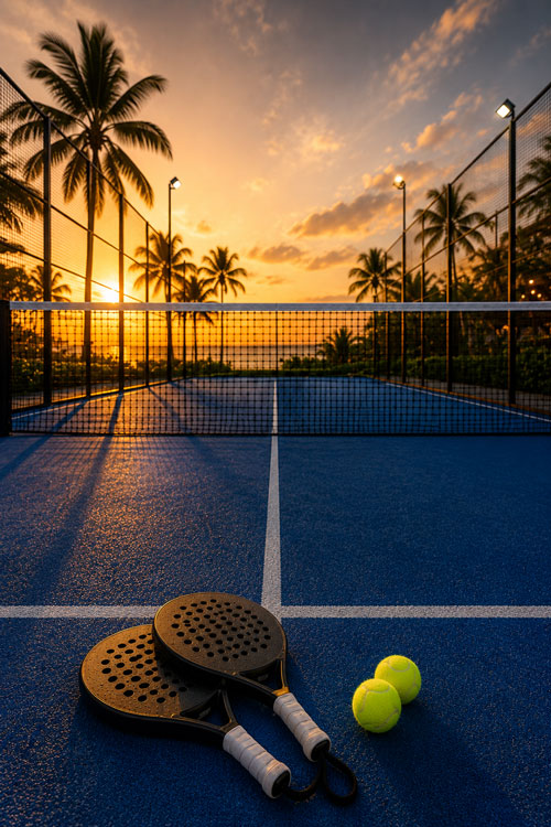 Premium padel courts